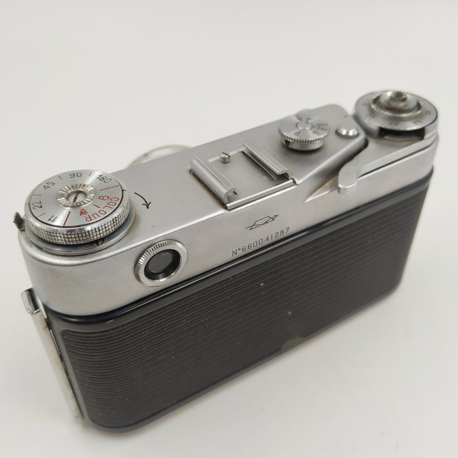 Фотоаппарат "Зоркий-6" с объективом "Индустар-50" в оригинальном кофре, металл, стекло, пластик, кожа, Красногорский механический завод (КМЗ), Красногорский механический завод (КМЗ)