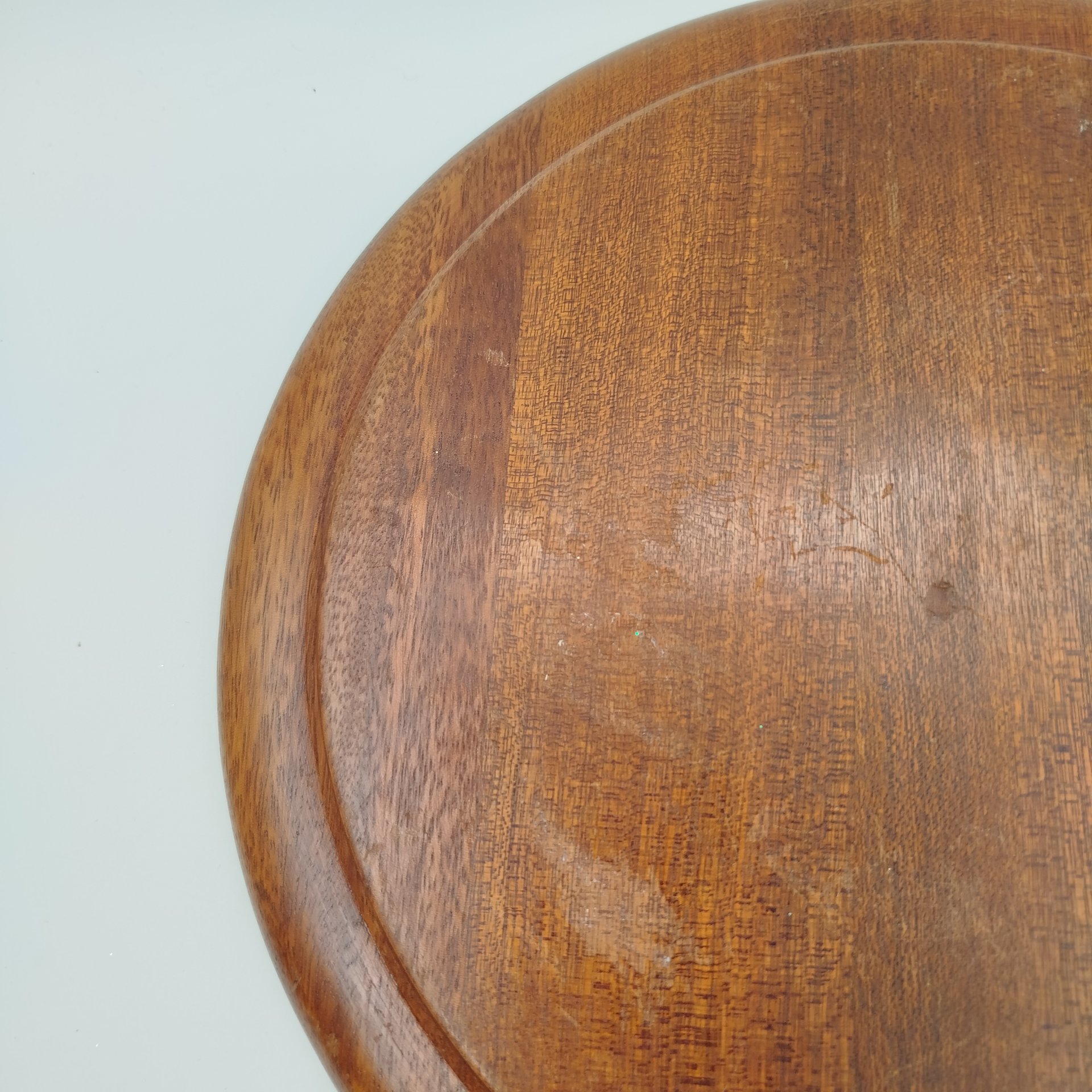 Блюдо в восточном стиле, выполненное в технике хатам, дерево, инкрустация перламутром, кость, Азия, 1970-1990 гг.