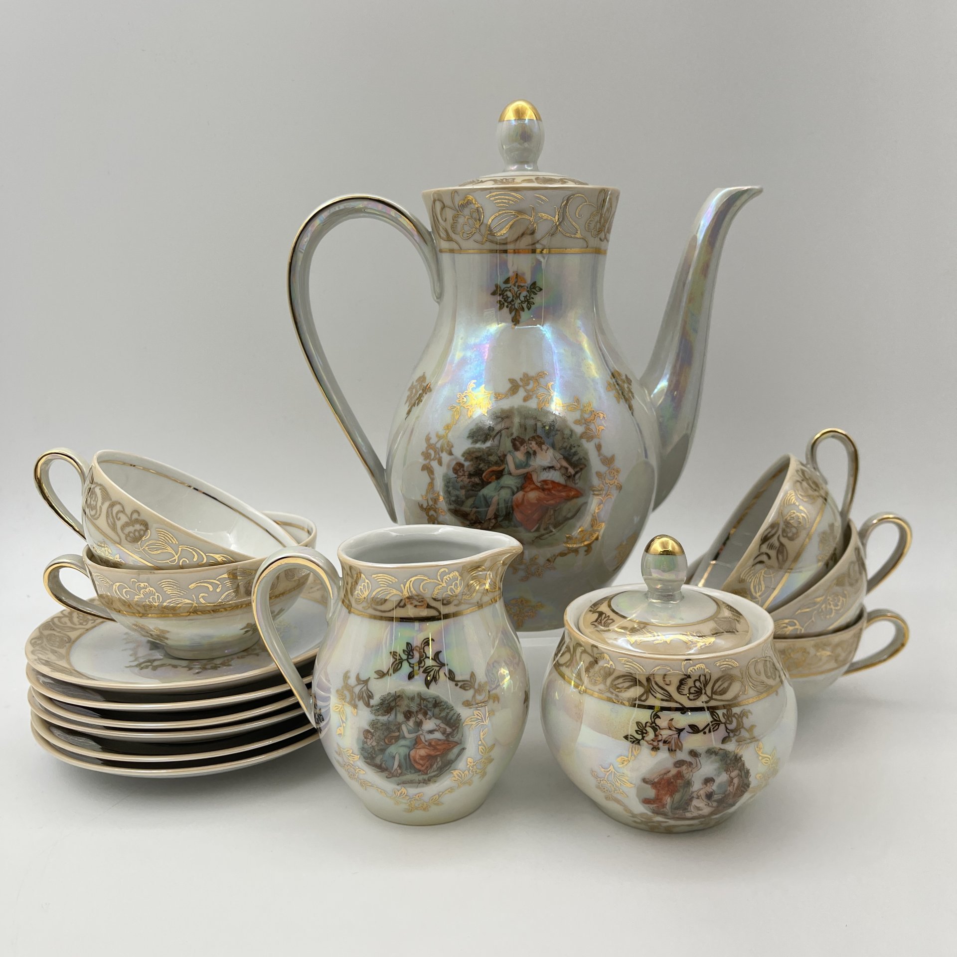 Сервиз кофейный "Мадонна" на 5 персон (14 предметов)