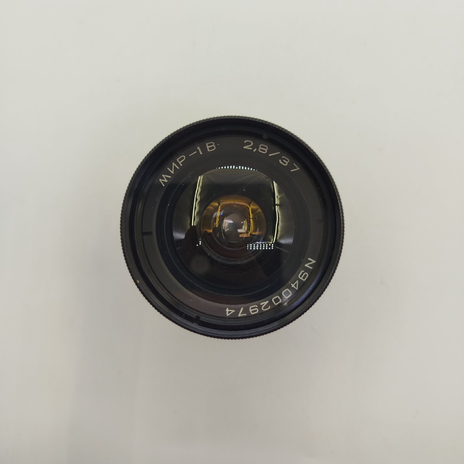 Фотообъектив Мир 1В 2.8/37mm, Вологодский оптико-механический завод