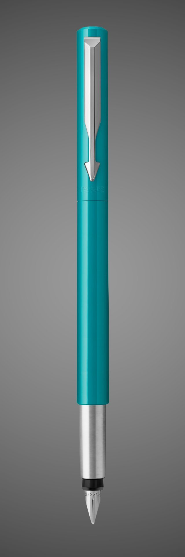 Перьевая ручка Parker Vector Standard F01, цвет: BLUE GREEN, Металлы: нержавеющая сталь, пластик, хром