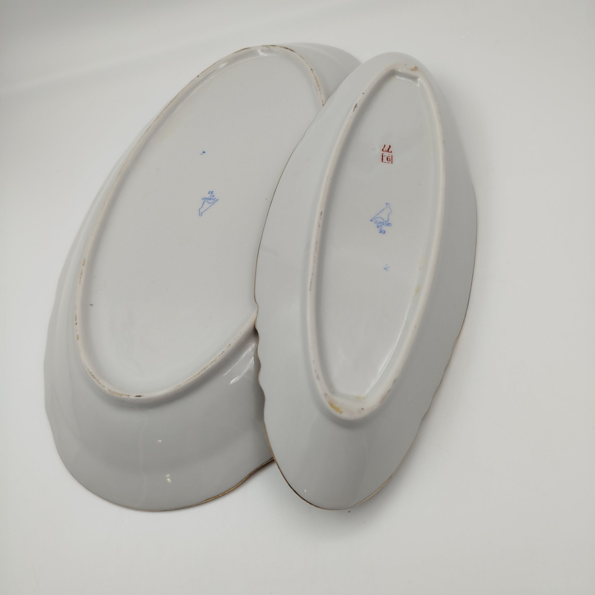 Супница с цветочным декором, фарфор, деколь, Дулевский фарфоровый завод (Дулёво), СССР, 1968-1991 гг.