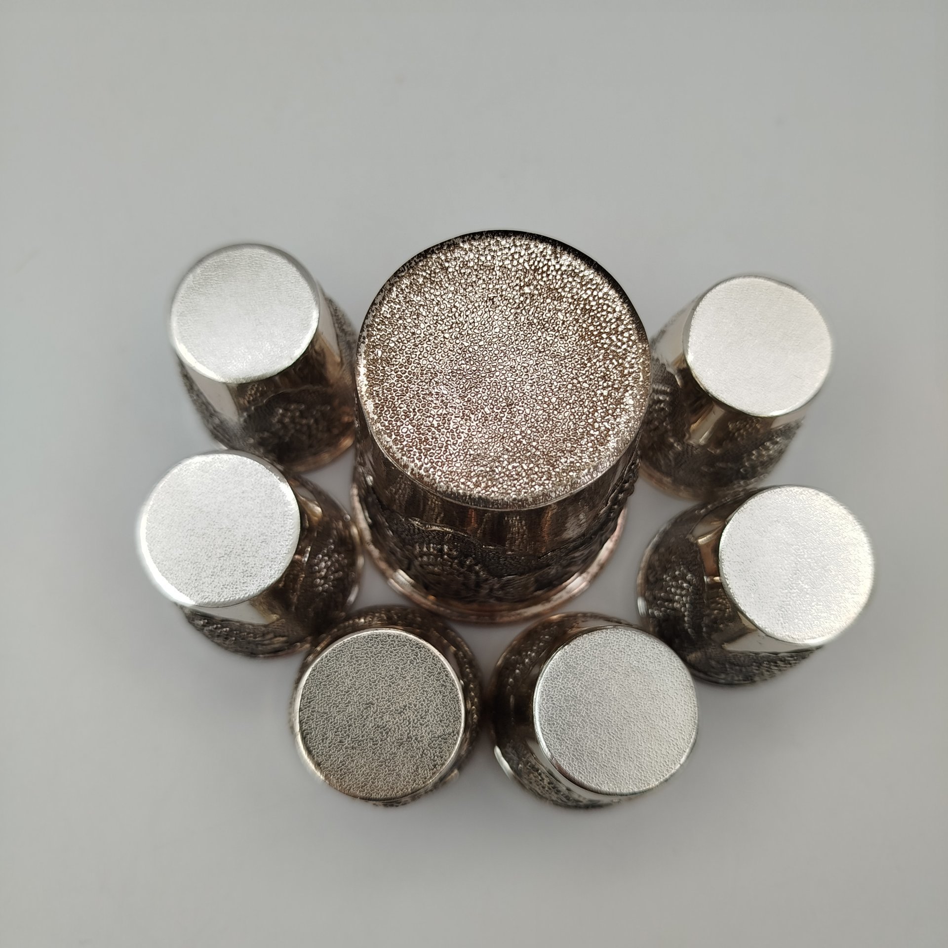 Набор для подачи креплёных вин, металл, серебрение, Россия, 1980-2010 гг.