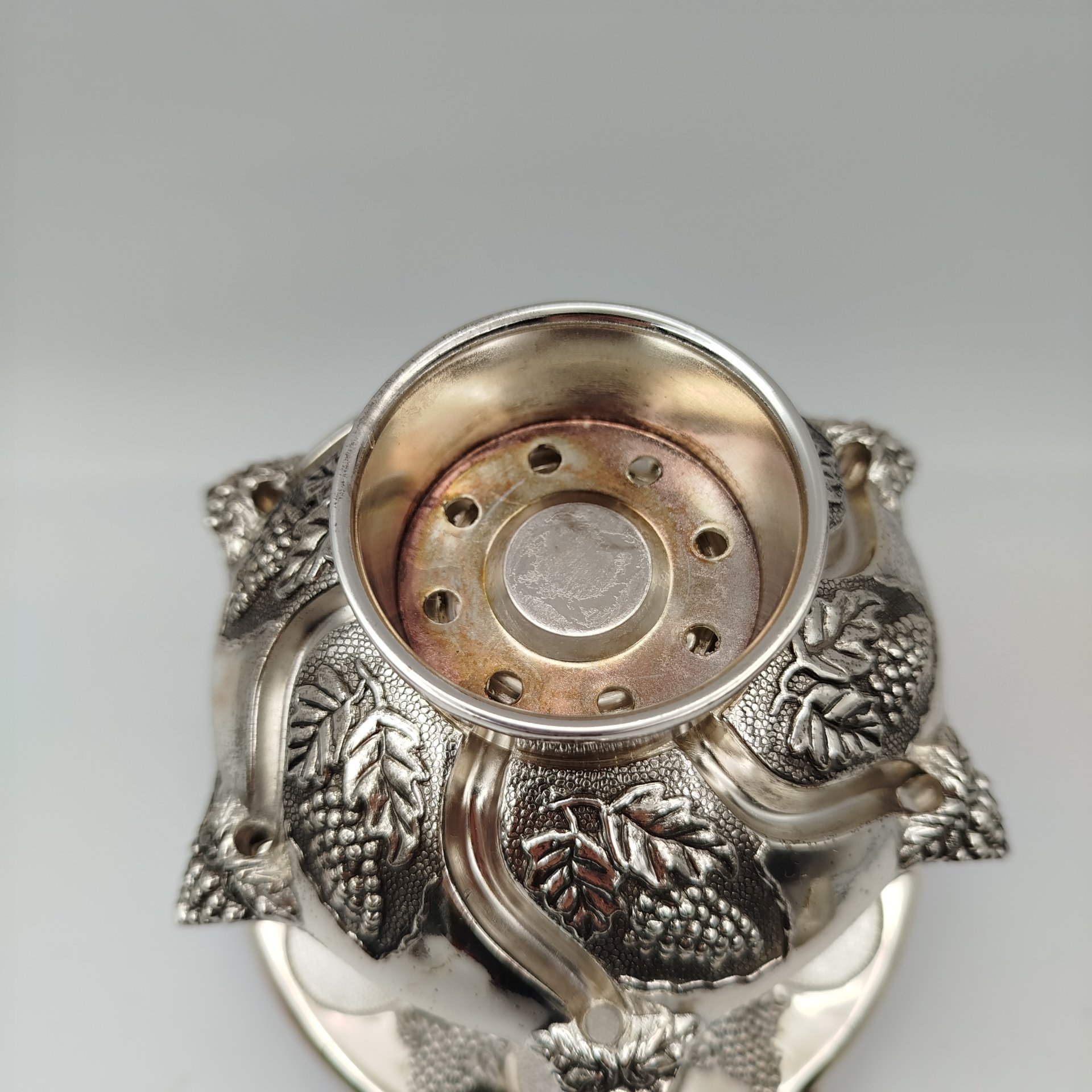 Набор для подачи креплёных вин, металл, серебрение, Россия, 1980-2010 гг.