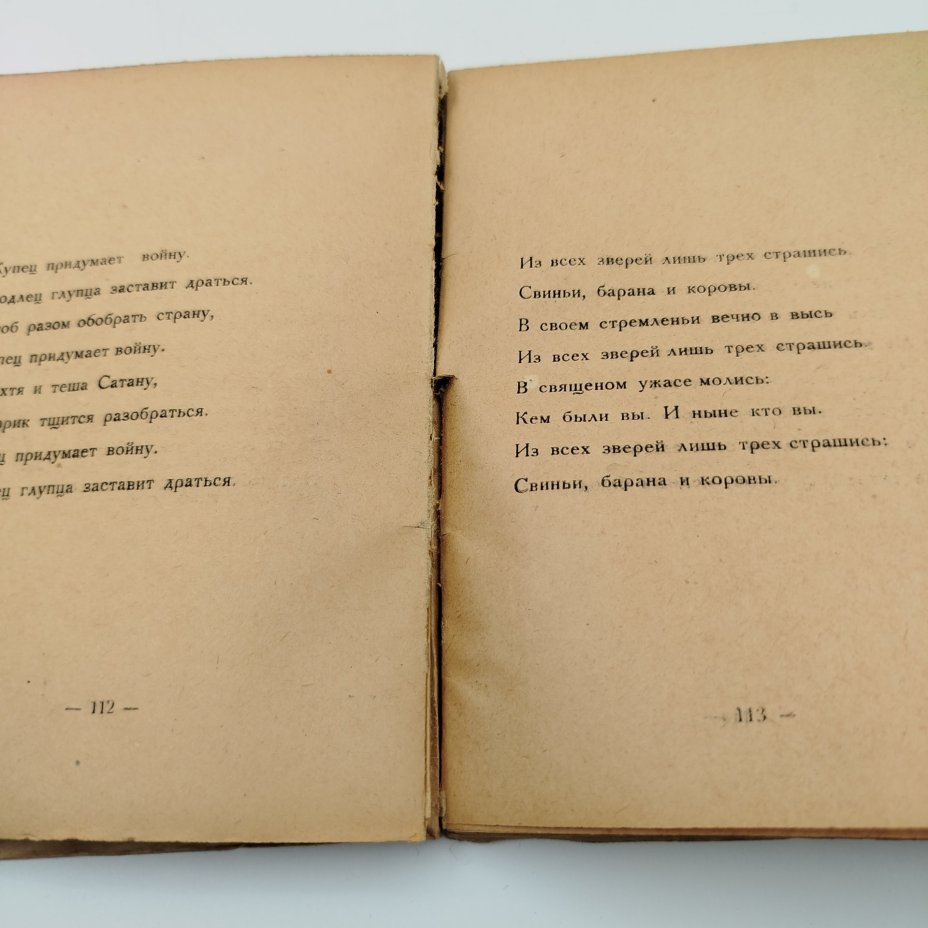 Рукавишников И.С. "Триолеты" (вторая книга), 7-я тип. М.С.Н.Х. (бывш. Мамонтова), бумага, печать, РСФСР, 1922 г.