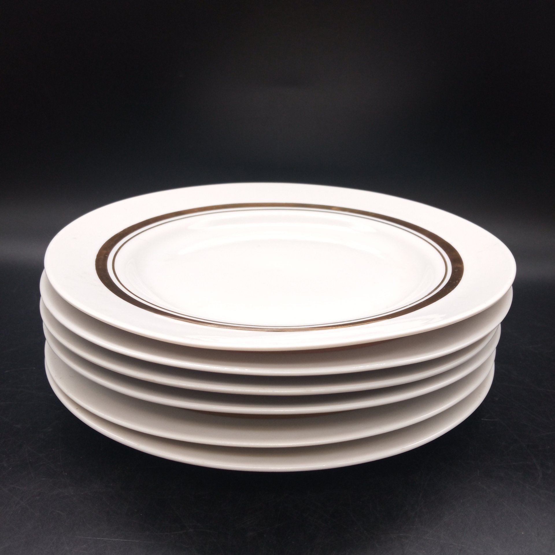 Набор из 6-ти тарелок, Дулевский фарфоровый завод (Дулёво)