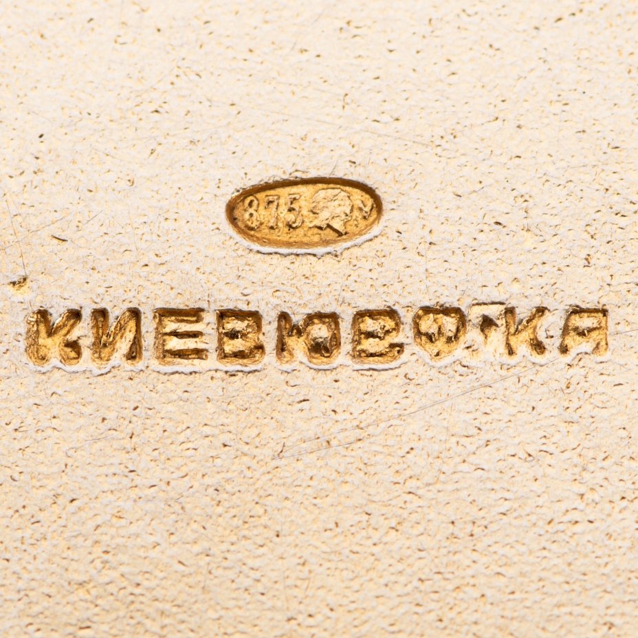 Портсигар, Киевская ювелирная фабрика