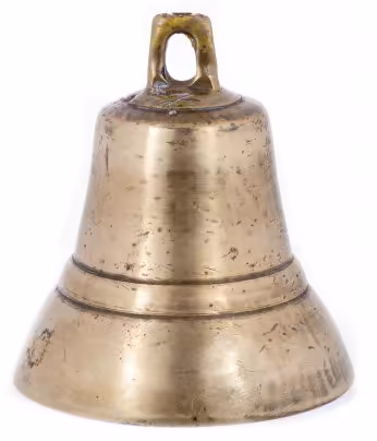 Колокольчик поддужный малый, бронза, литье, Российская Империя, 1870-1890 гг.