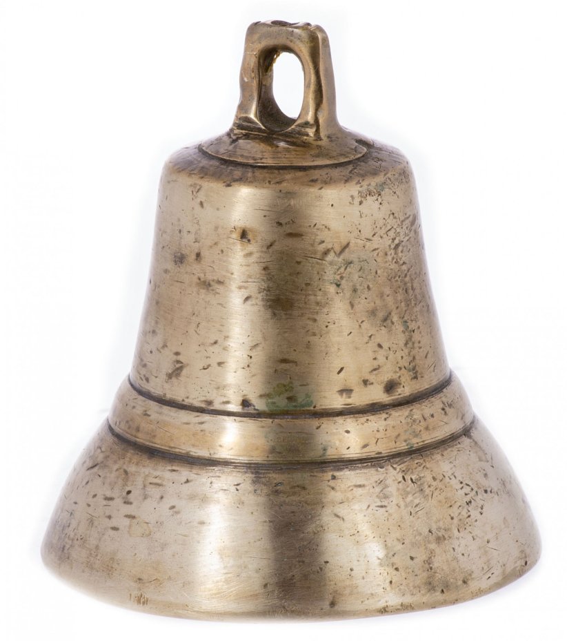 Колокольчик поддужный малый, бронза, литье, Российская Империя, 1870-1890 гг.
