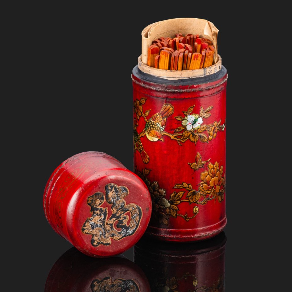 Палочки для гадания "Chinese fortune sticks" ("Китайские палочки с предсказаниями") в футляре, с инструкцией на английском и китайском языках