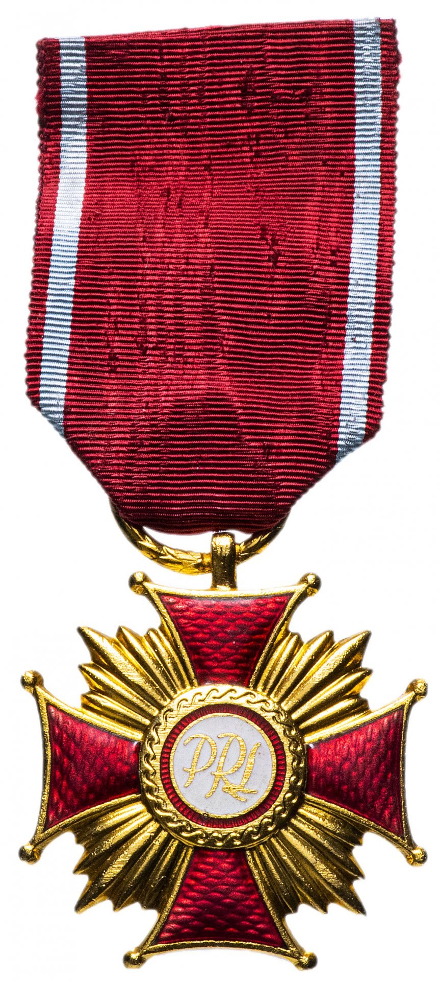 Знак отличия золотой «Крест Заслуги» 1 степени Польша