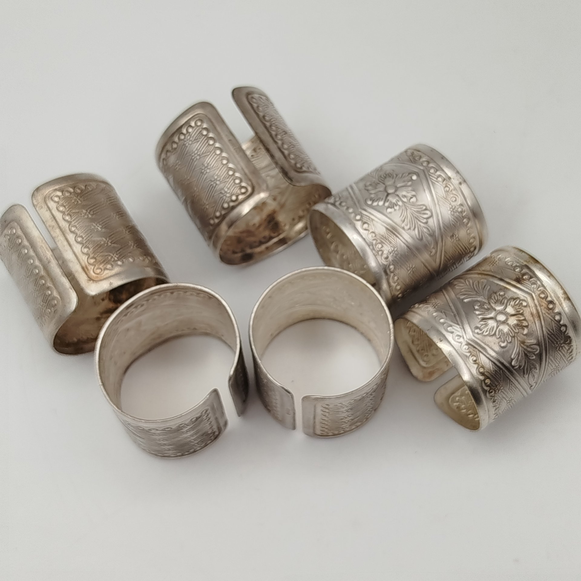 Набор колец для салфеток на 6 персон