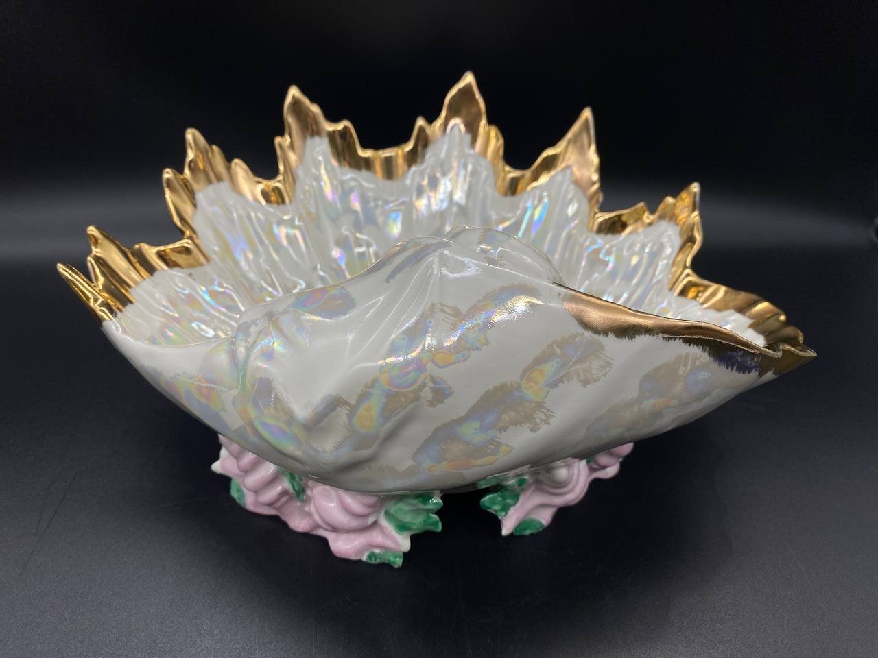Конфетница «Ракушка», ("Морская раковина"), Городницкий фарфоровый завод