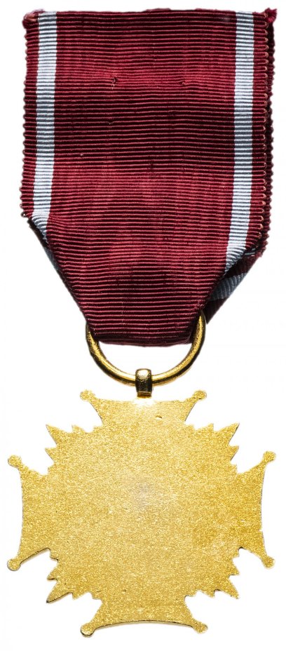 Знак отличия золотой «Крест Заслуги» 1 степени Польша