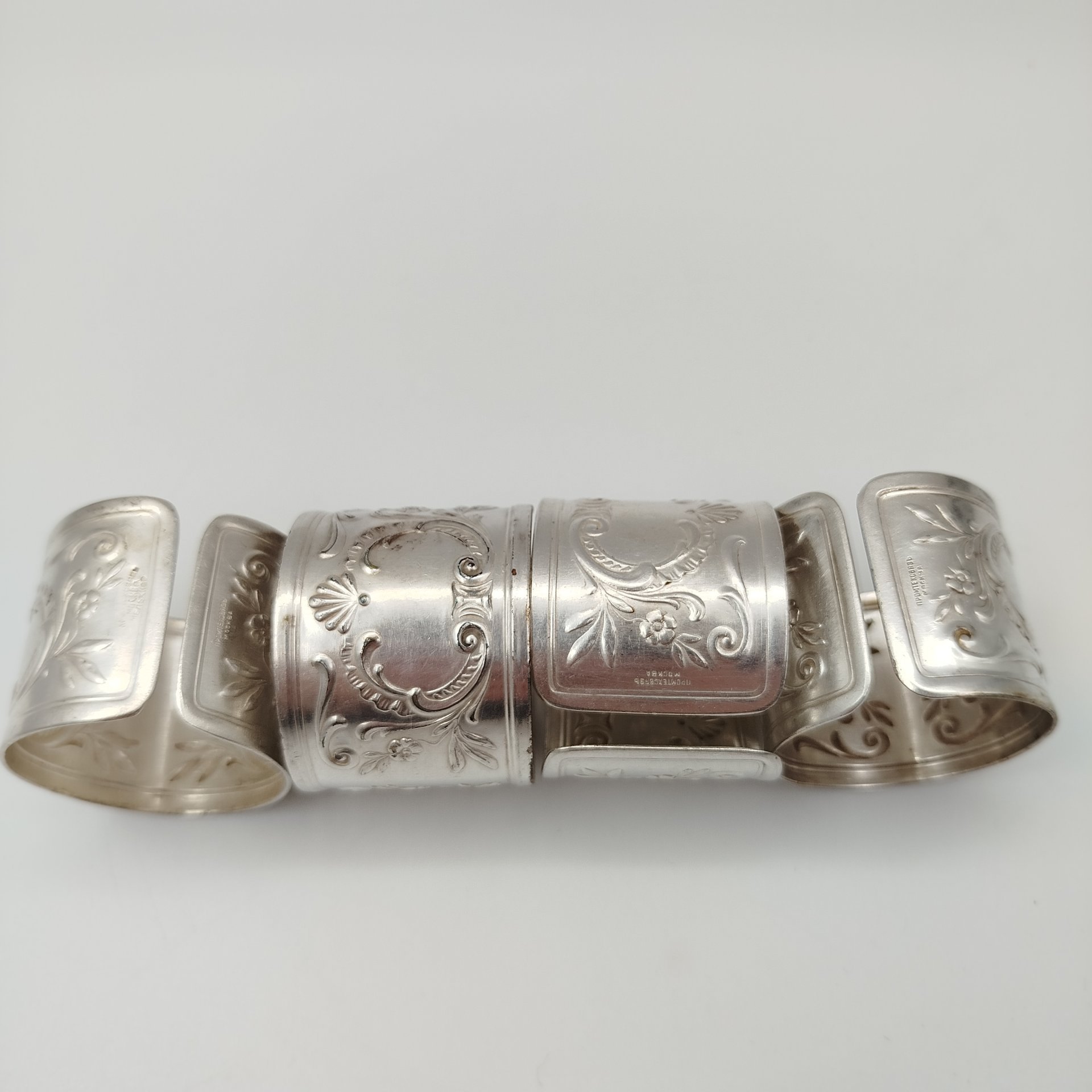 Набор колец для салфеток на 6 персон