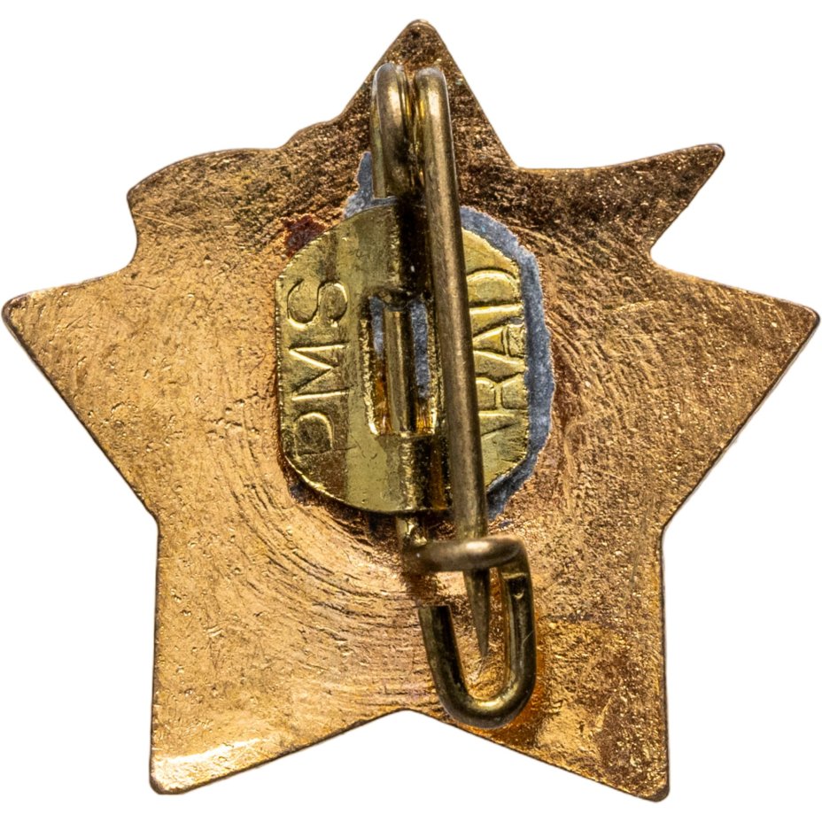 Нагрудный знак "Gata pentru munca si aparare" ( FGMA - аналог ГТО) 1-й ступени, Румыния, 1950-1960 гг.