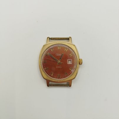 Часы наручные, металл, стекло, Второй Московский часовой завод «Слава», СССР, 1960-1980 гг.