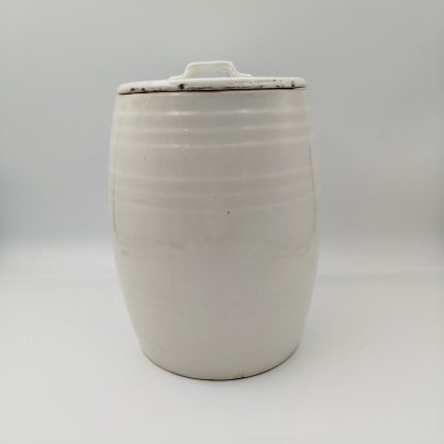 Бочонок с крышкой (для хранения сыпучих продуктов), Славутский фаянсовый завод