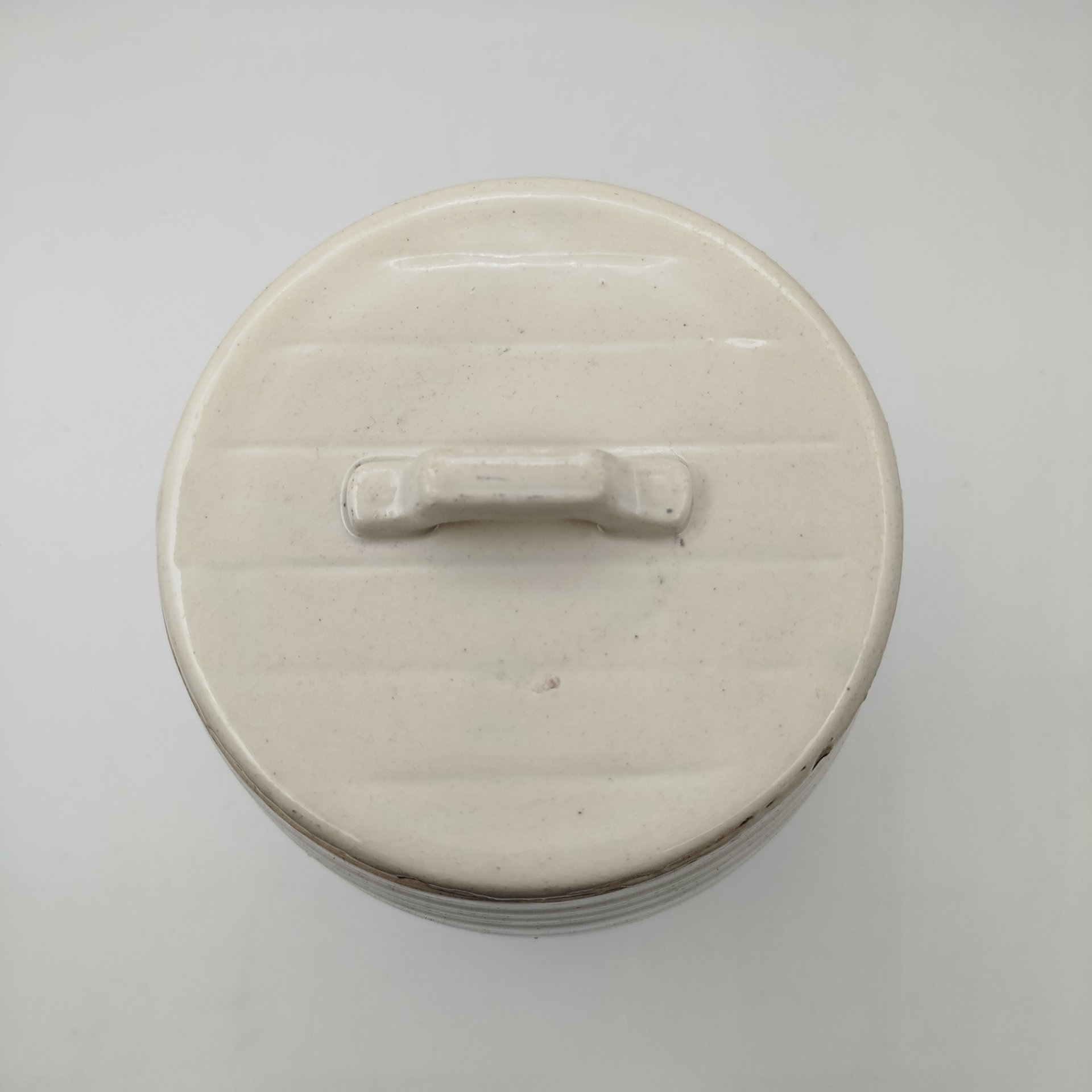 Бочонок с крышкой (для хранения сыпучих продуктов), Славутский фаянсовый завод