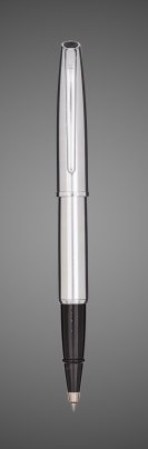 Ручка Роллер Aurora Style Metal Shinny Chrome CT в подарочной коробке, Металлы: хром