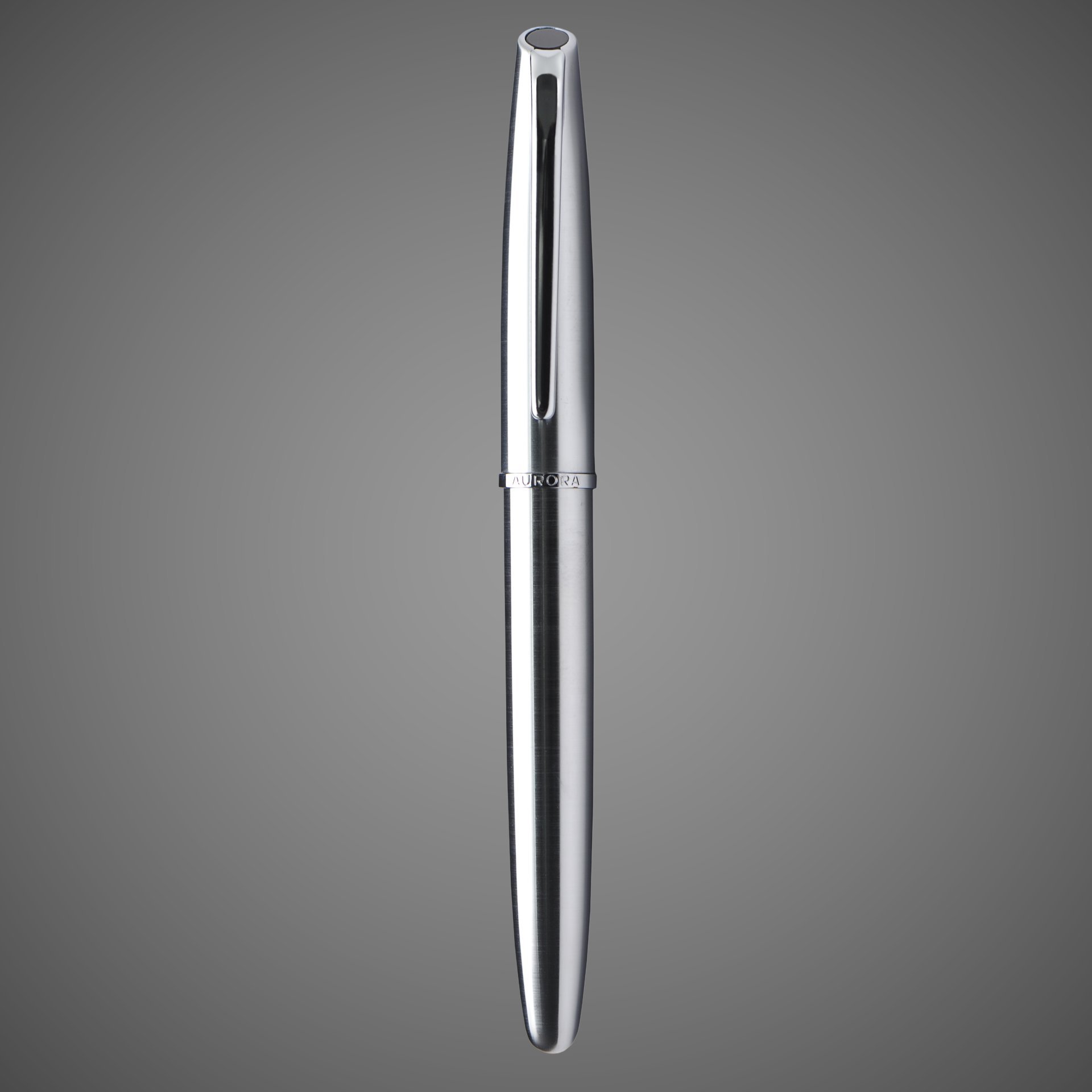 Ручка Роллер Aurora Style Metal Shinny Chrome CT в подарочной коробке, Металлы: хром