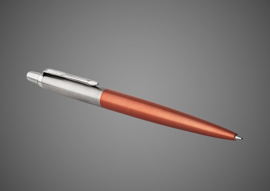Шариковая ручка Parker Jotter Essential, Chelsea Orange CT, стержень: Mblue