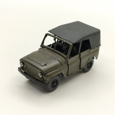 Модель автомобиля "УАЗ-469" №А34, металл, пластик, Россия, 1990-2010 гг.
