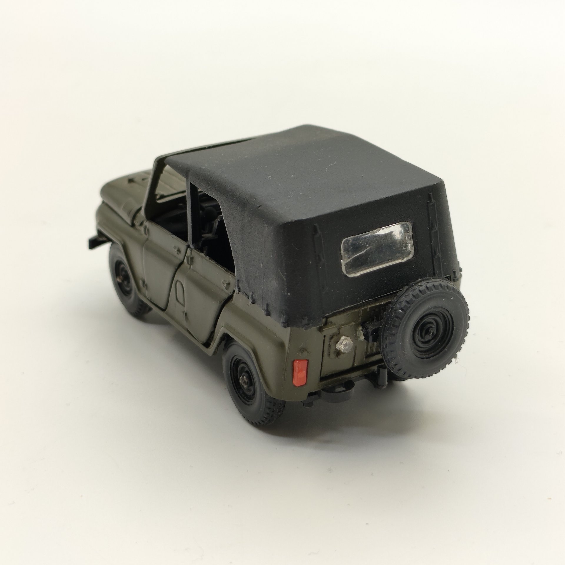 Модель автомобиля "УАЗ-469" №А34, металл, пластик, Россия, 1990-2010 гг.