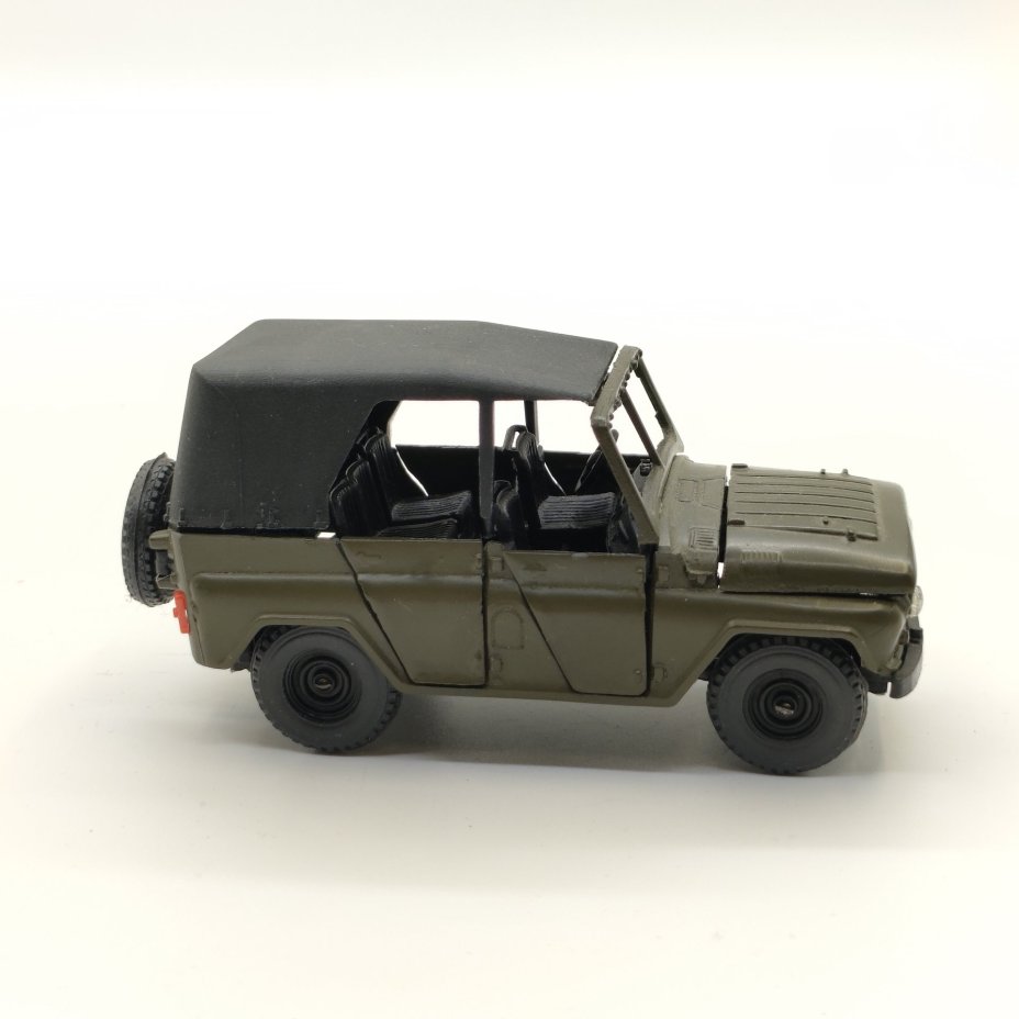 Модель автомобиля "УАЗ-469" №А34, металл, пластик, Россия, 1990-2010 гг.