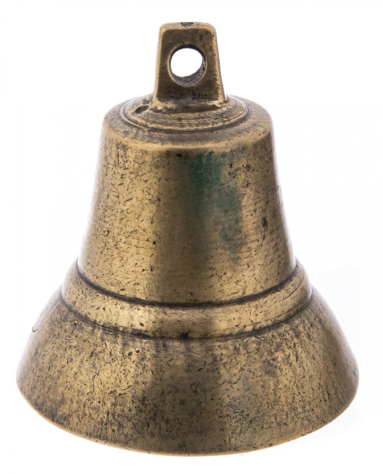 Колокольчик поддужный малый , бронза, литье, Российская Империя, 1870-1917 гг.