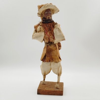 Статуэтка "Мексиканец", картон, бумага, техника картонерия, Мексика, 2000-2015 гг.