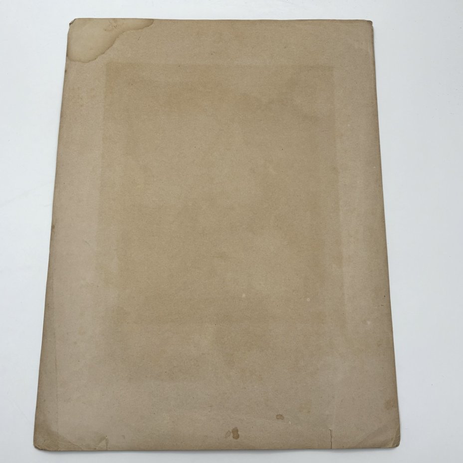 Хромолитография по картине "Русская молодица" в раме, автор акварели Степан Федорович Александровский, Артистическое заведение А.Ф. Маркса