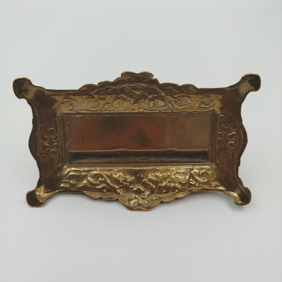 Шкатулка для марок (марочница), металл, Западная Европа, 1930-1950 гг.