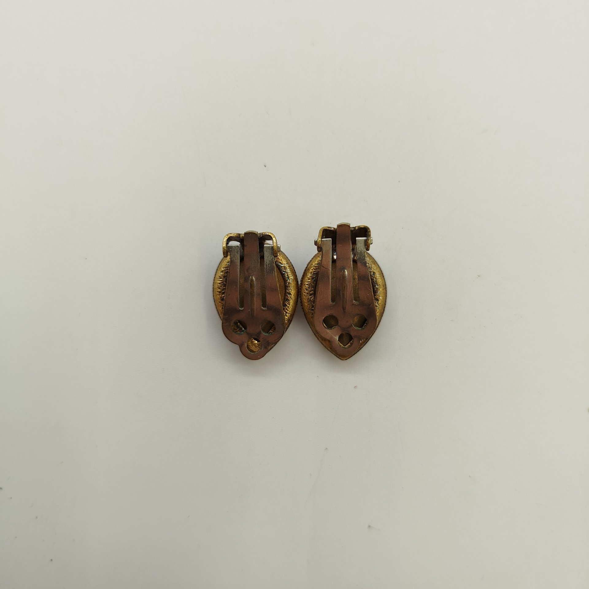 Клипсы, металл, стекло, СССР, 1980-1990 гг.