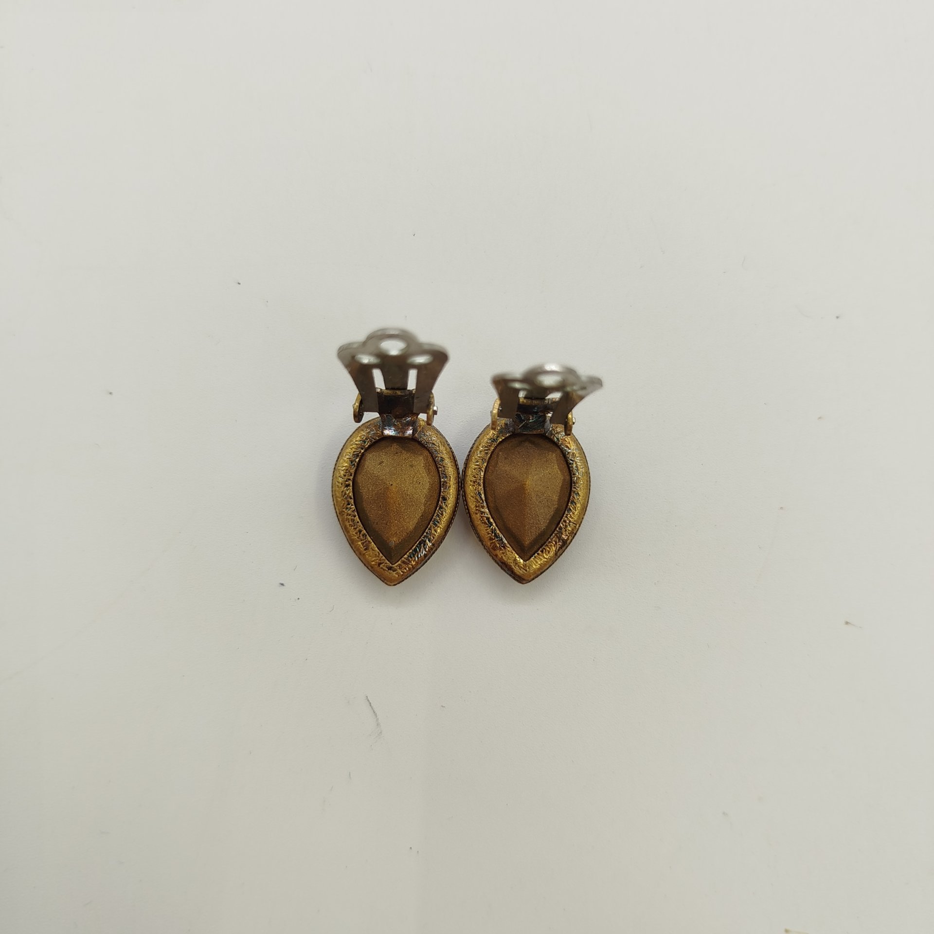Клипсы, металл, стекло, СССР, 1980-1990 гг.