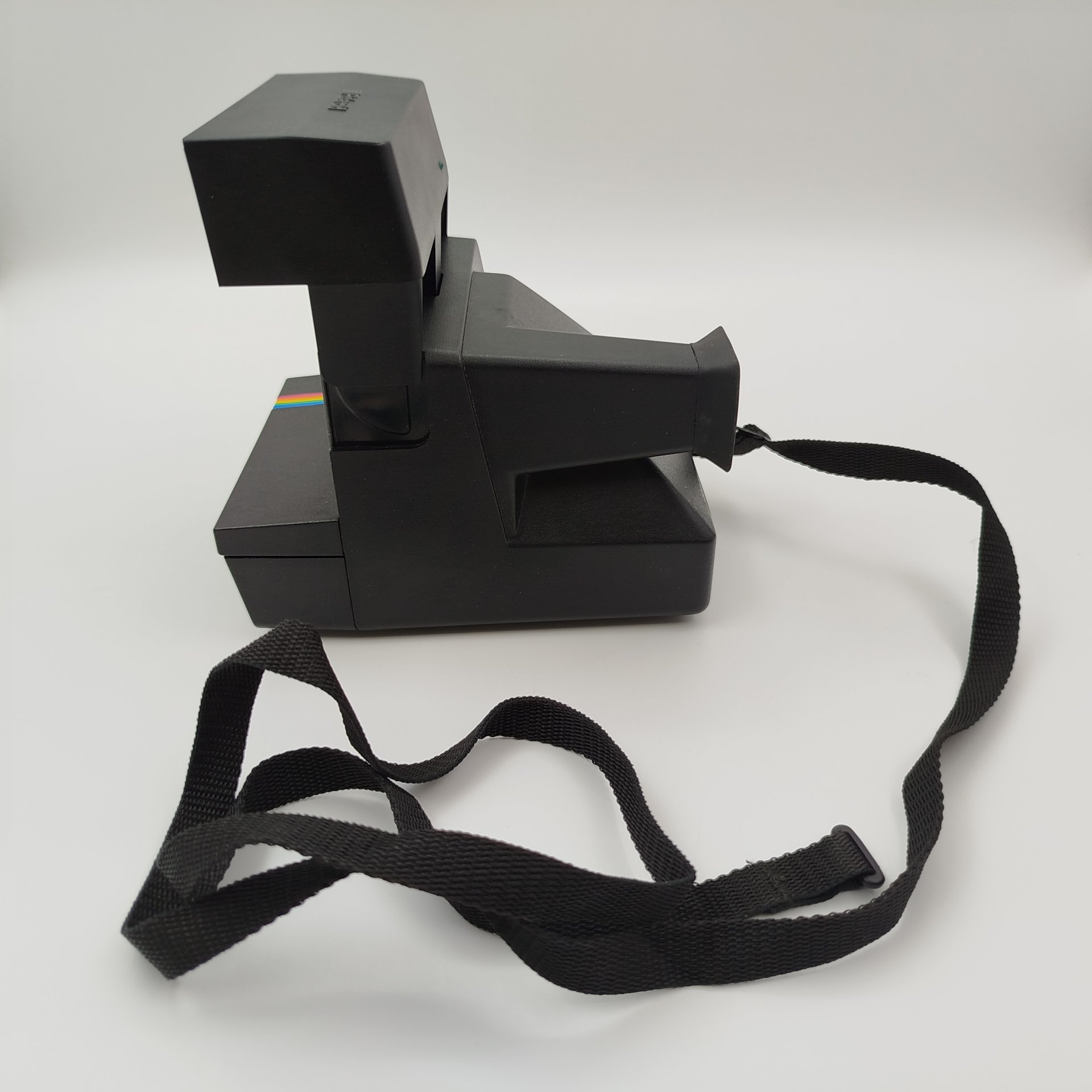 Фотоаппарат "Polaroid Spirit 600 CL" в оригинальной коробке, пластик, стекло, картон, Polaroid, Великобритания, 1990-2000 гг., Polaroid