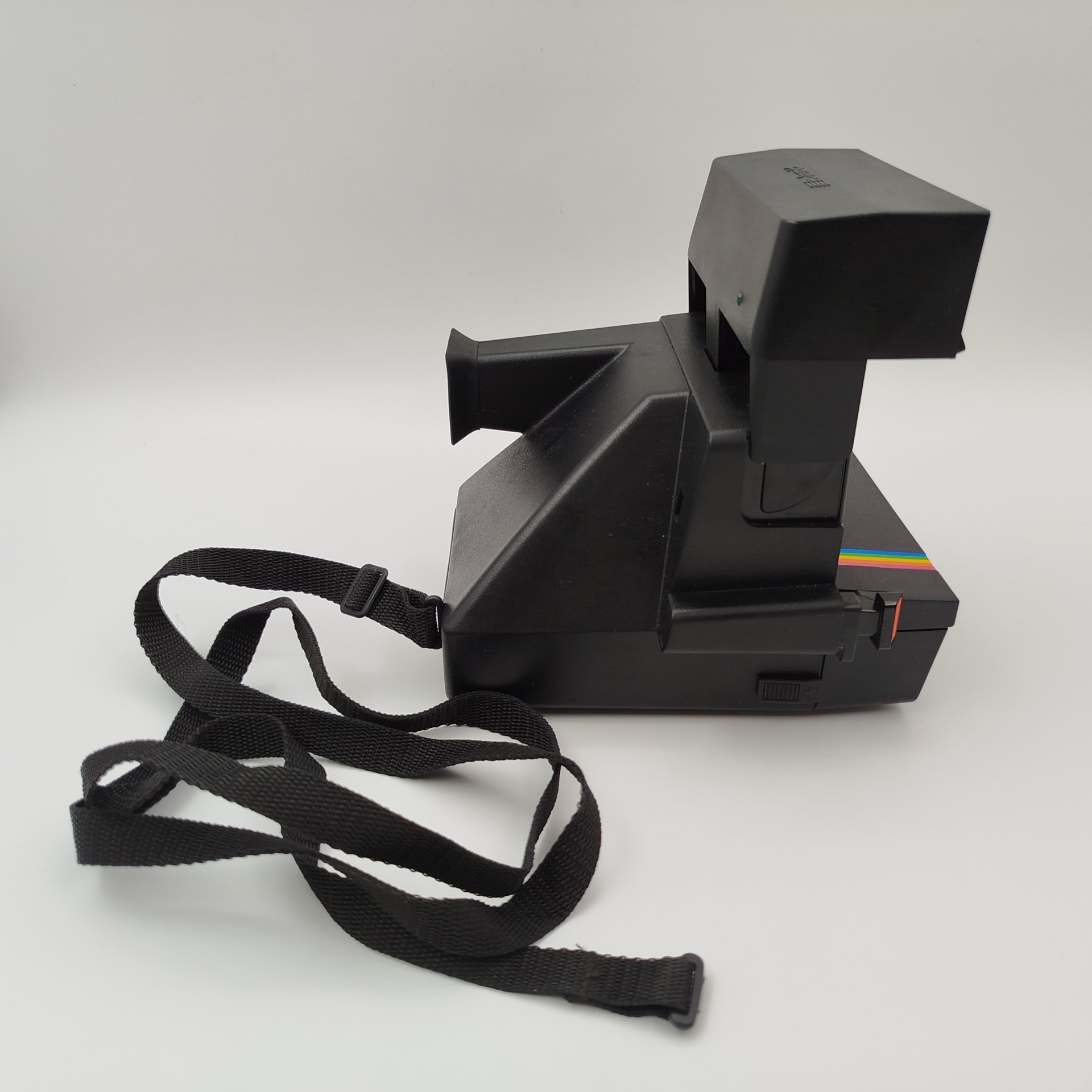 Фотоаппарат "Polaroid Spirit 600 CL" в оригинальной коробке, пластик, стекло, картон, Polaroid, Великобритания, 1990-2000 гг., Polaroid