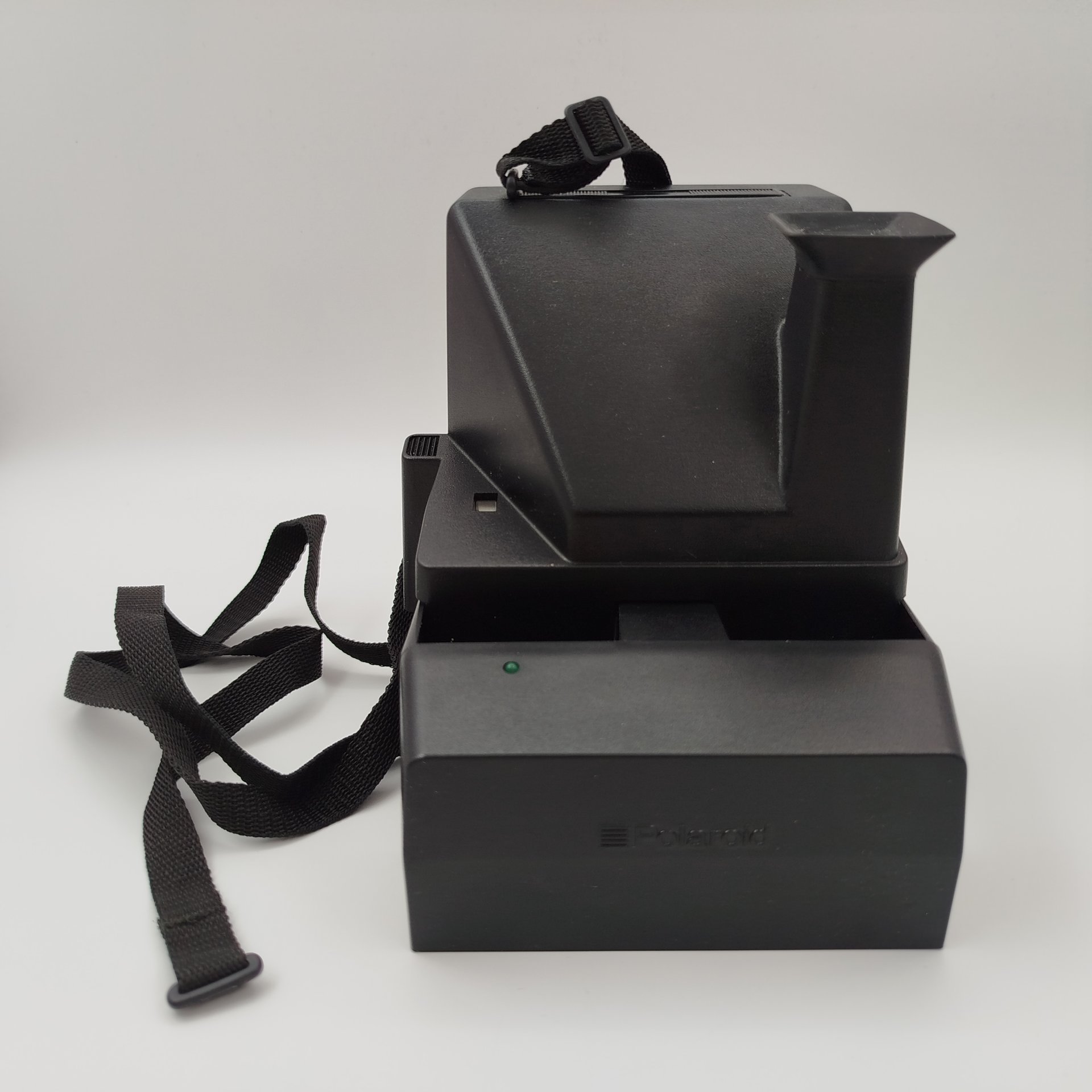 Фотоаппарат "Polaroid Spirit 600 CL" в оригинальной коробке, пластик, стекло, картон, Polaroid, Великобритания, 1990-2000 гг., Polaroid