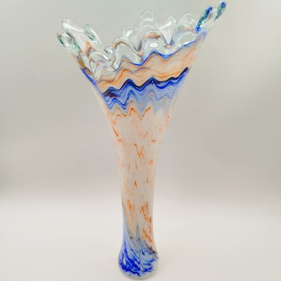 Ваза, стекло, гутная техника, Россия, 2000-2015 гг.