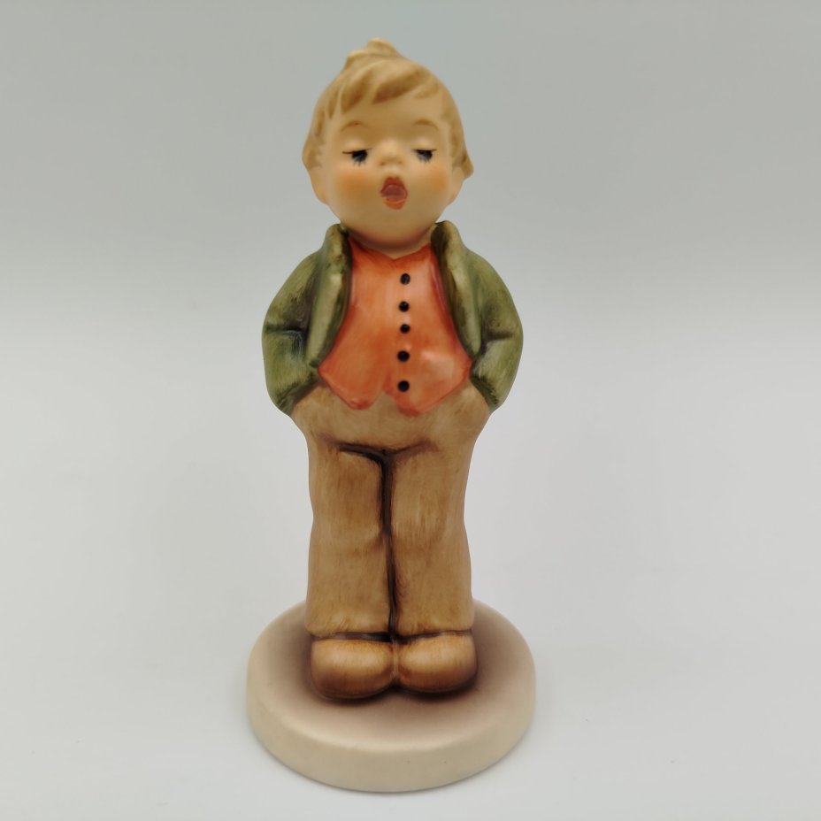 Статуэтка "Непреклонное сопрано",  M.I. Hummel  Membership, фарфор, роспись, Goebel, Германия, 2005-2006 гг., Goebel