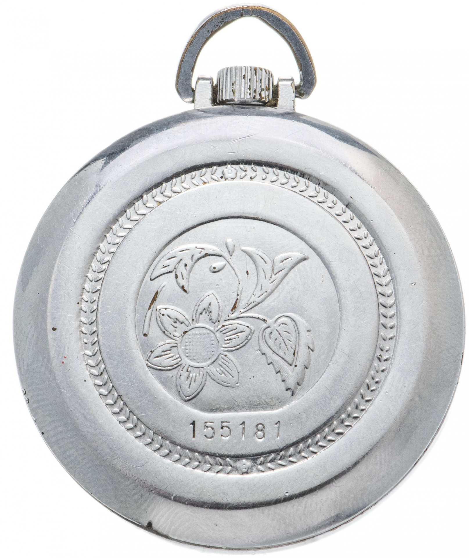 Часы карманные "Восток", сталь, "Чистопольский часовой завод", СССР, 1960-1980 гг.