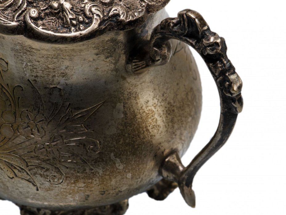 Сервиз кофейный, никель с посеребрением, Западная Европа, 1940-1980 гг.