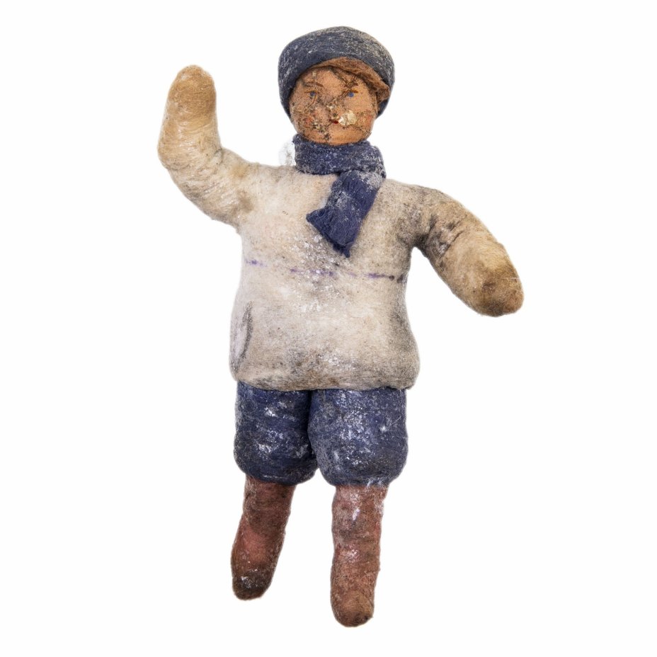 Игрушка "Игра в снежки", вата