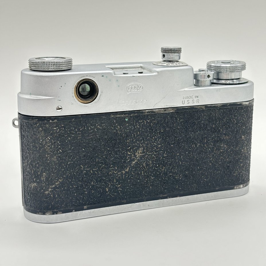 Фотоаппарат "ФЭД-3" (не работает) с объективом "Индустар-26м", металл, стекло, пластик, Харьковский машиностроительный завод им. Дзержинского (ФЭД), СССР, 1961-1979 гг., Харьковский машиностроительный завод им. Дзержинского (ФЭД)