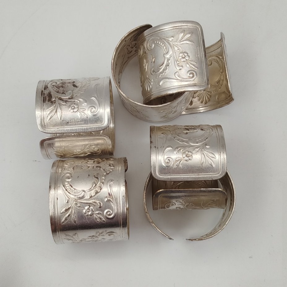 Набор колец для салфеток на 6 персон