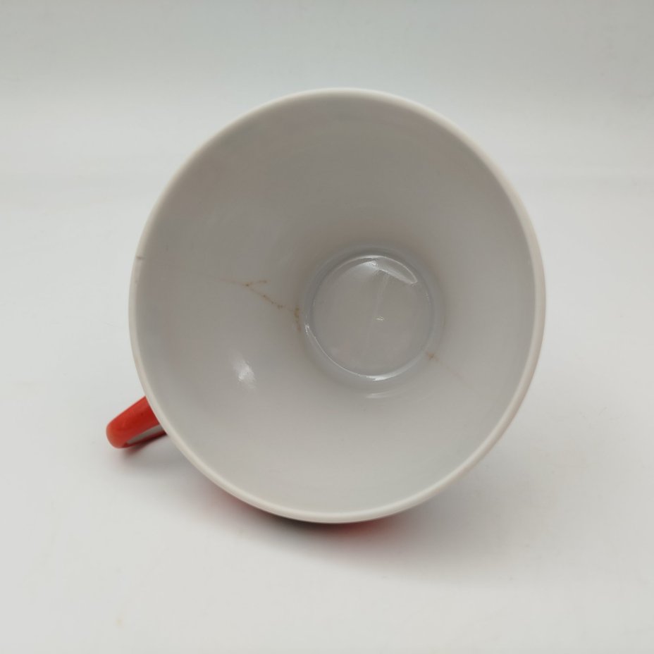 Сервиз «Северный» на 4 персоны (12 предметов), форма «Москва», автор формы С.Е. Яковлева, автор рисунка Н.М. Павлова, фарфор, деколь, Ленинградский фарфоровый завод (ЛФЗ), СССР, 1960-1970 гг.