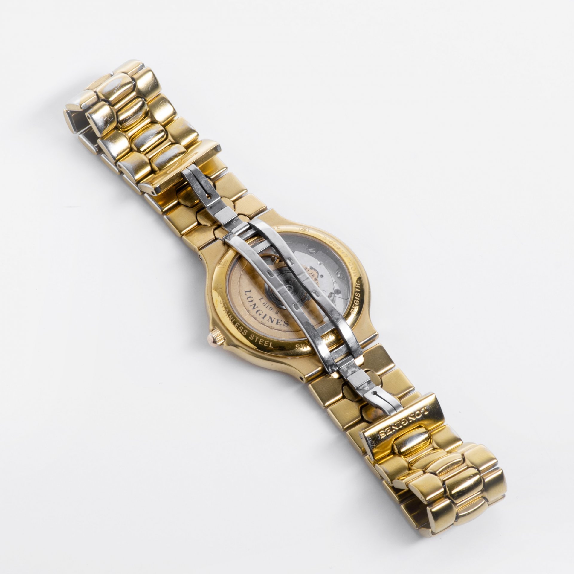 Часы наручные "Longines Conquest L1.620.2 Automatic", сталь, позолота, сапфировое стекло, Longines, Швейцария, 1990-1999 гг., Longines