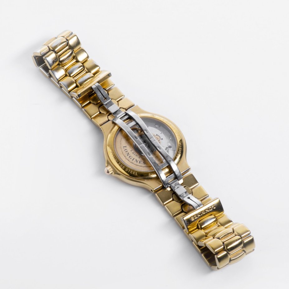 Часы наручные "Longines Conquest L1.620.2 Automatic", сталь, позолота, сапфировое стекло, Longines, Швейцария, 1990-1999 гг., Longines