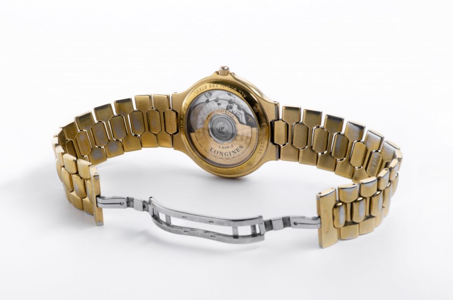 Часы наручные "Longines Conquest L1.620.2 Automatic", сталь, позолота, сапфировое стекло, Longines, Швейцария, 1990-1999 гг., Longines