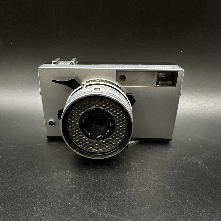 Фотоаппарат "Зоркий-10" с объективом "Индустар-63" в оригинальном кофре, Красногорский механический завод (КМЗ)